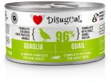 Disugual Dog Single Protein Křepelka konzerva 150g