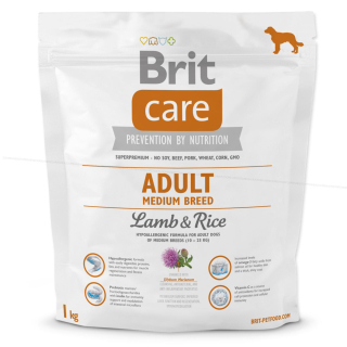 BRIT Care Dog Adult Medium Breed Lamb & Rice (1kg)