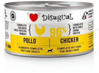 Disugual Dog Single Protein Kuře konzerva 150g