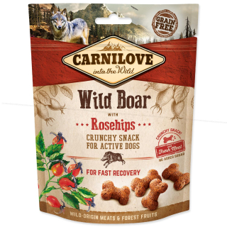 CARNILOVE Dog Crunchy Snack Wild Boar with Rosehips with fresh meat 200g