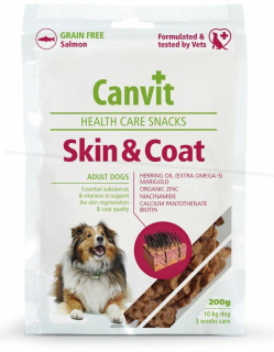 Canvit SNACKS Dog Skin & Coat 200 g