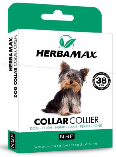 Herba Max Dog collar 38cm antiparazitní obojek