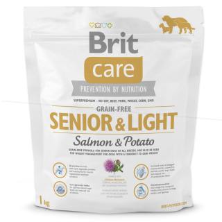 BRIT Care Grain-free Senior & Light Salmon & Potato (1kg)