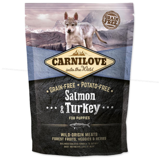 CARNILOVE Salmon & Turkey for Puppies (1,5kg)